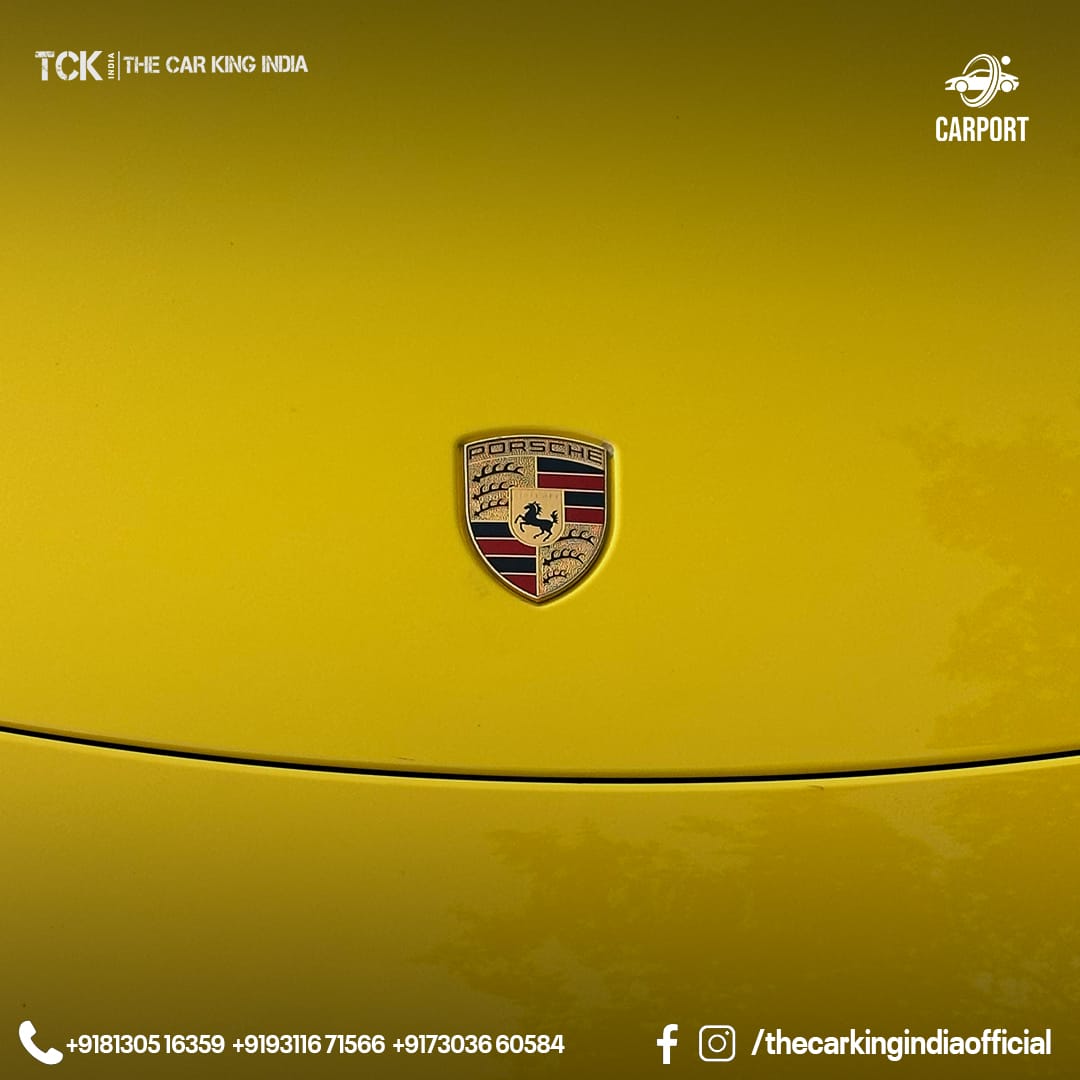 Used PORSCHE 718 BOXSTER 2021 yellow - photo 7