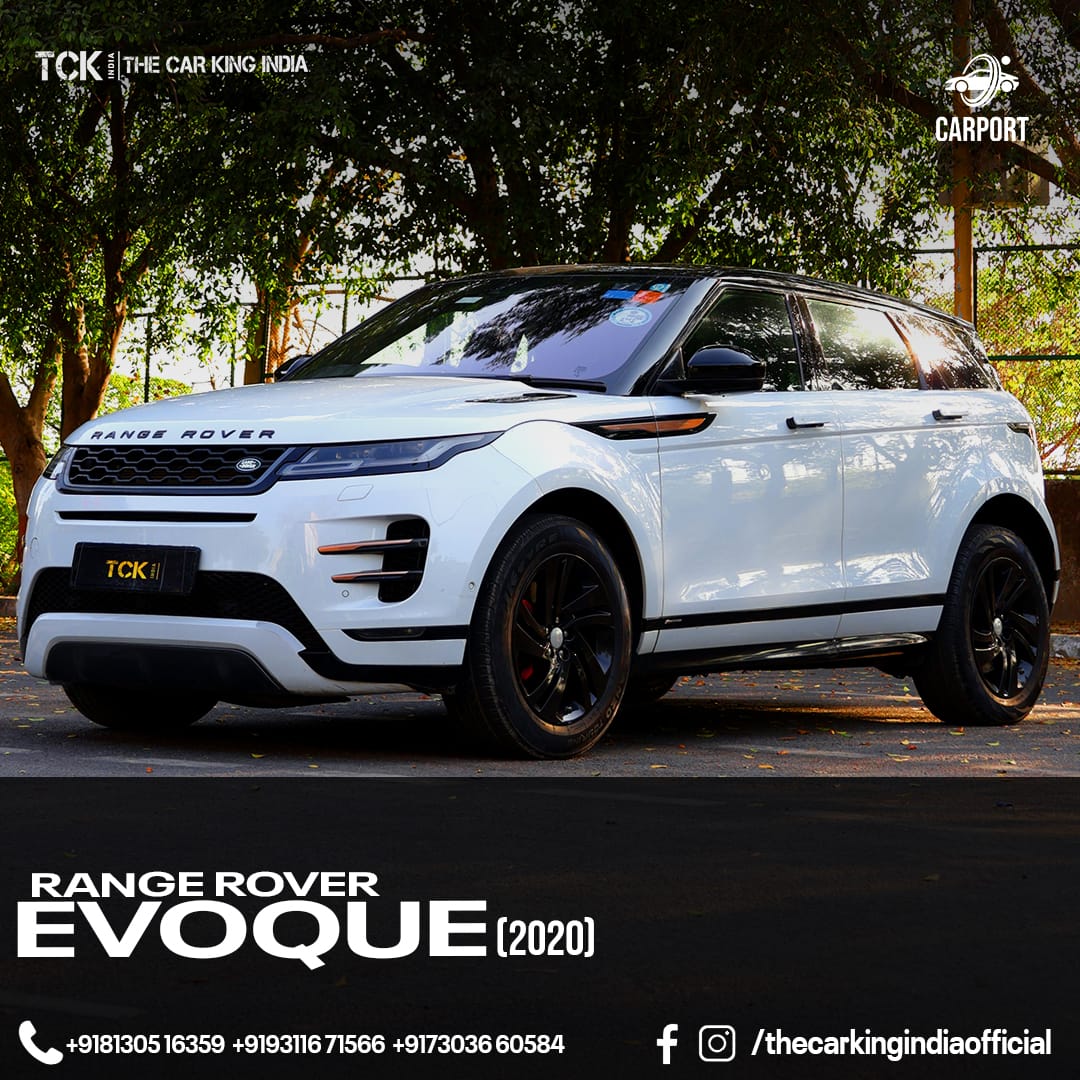 Used RANGE ROVER EVOQUE 2020 white - photo 1