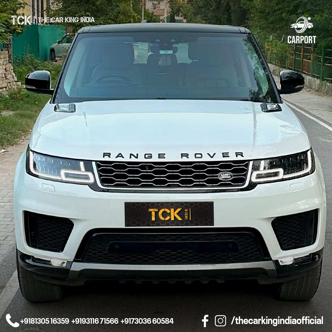 Used RANGE ROVER SPORTS HSE 2021 white - photo 1