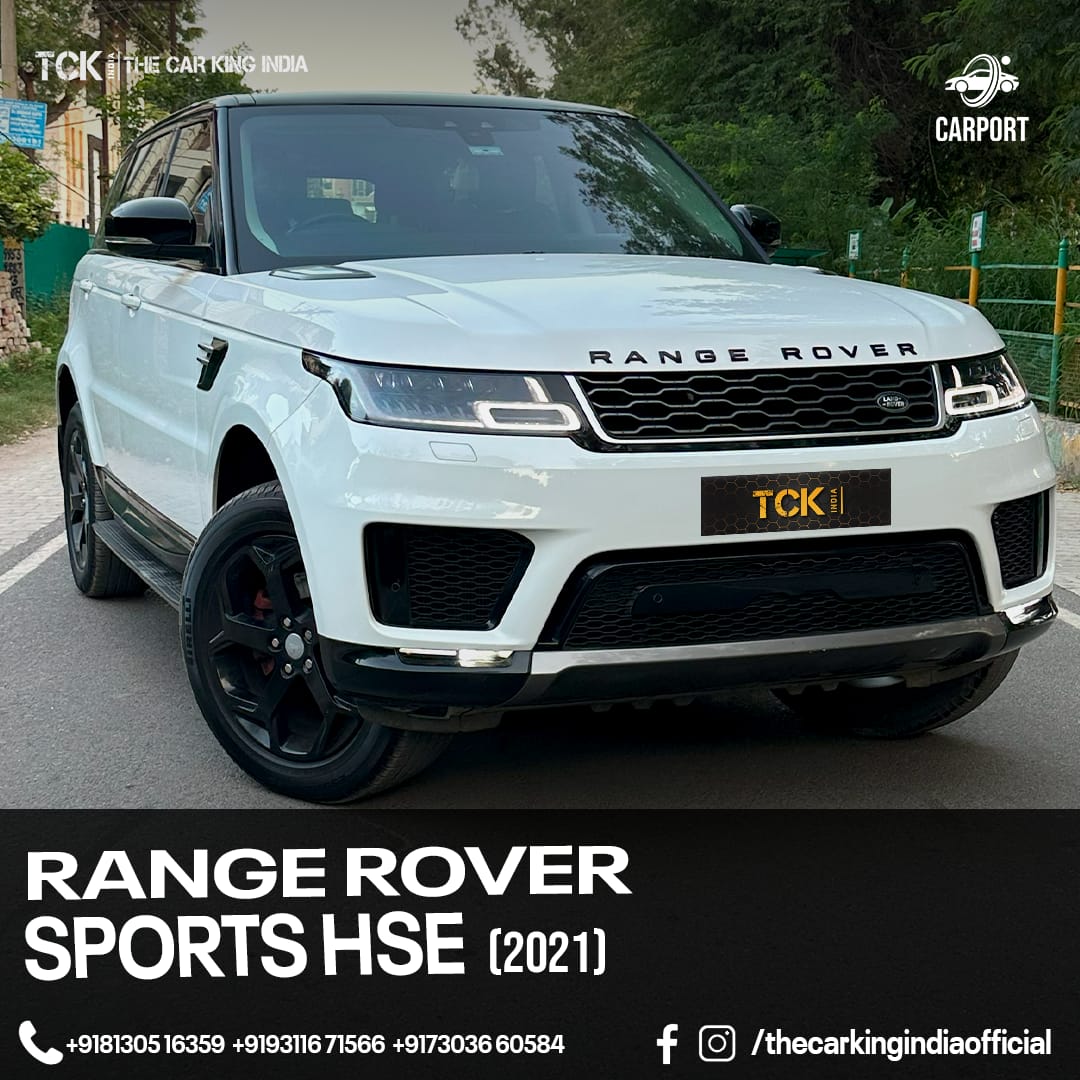 Used RANGE ROVER SPORTS HSE 2021 white - photo 2