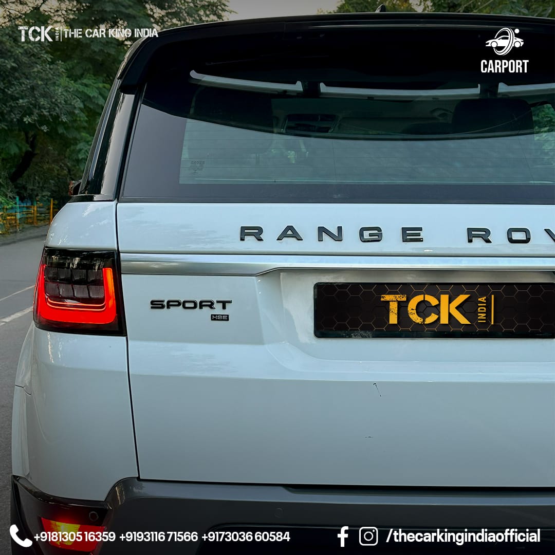 Used RANGE ROVER SPORTS HSE 2021 white - photo 5