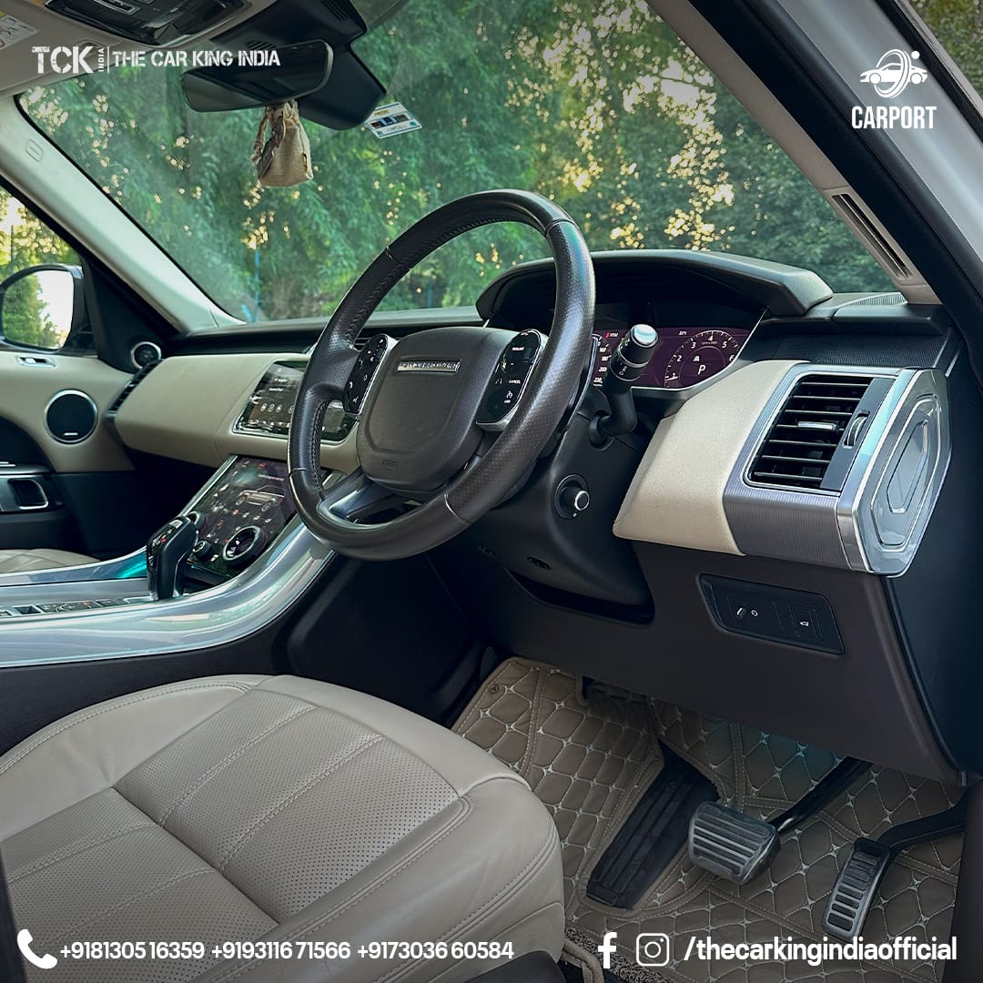 Used RANGE ROVER SPORTS HSE 2021 white - photo 7