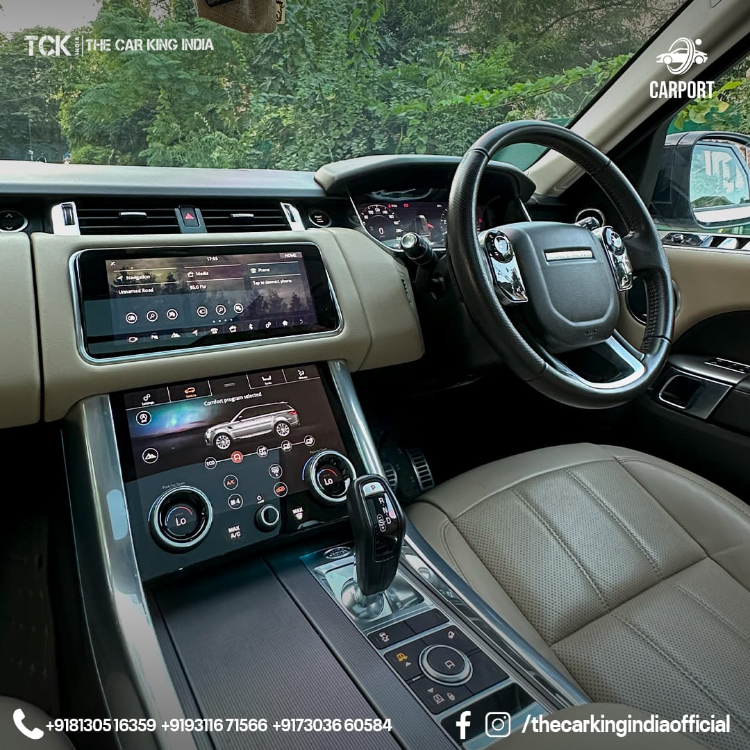 Used RANGE ROVER SPORTS HSE 2021 white - photo 8