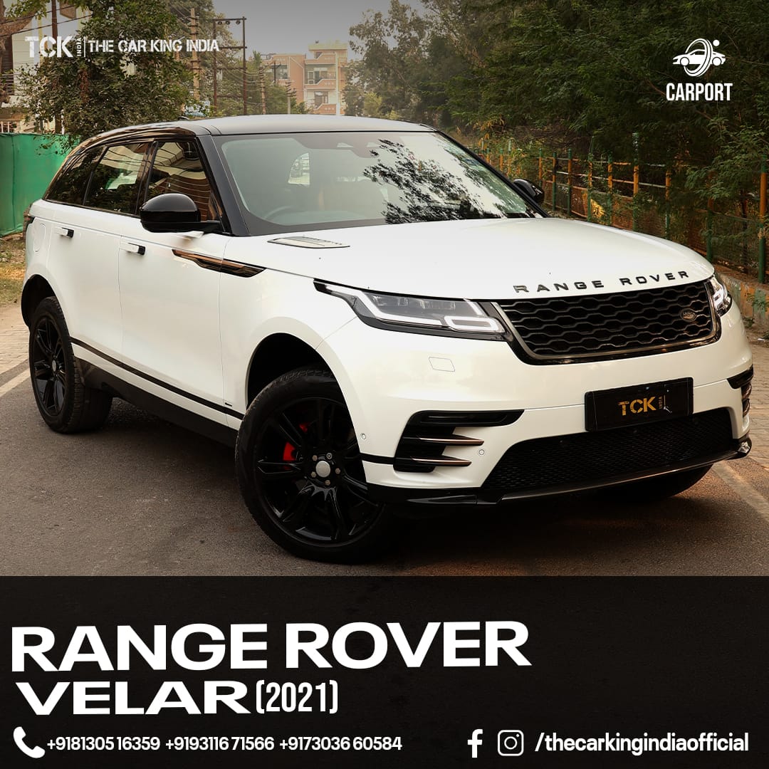 Used RANGE ROVER VELAR R DYNAMIC 2021 white - photo 1