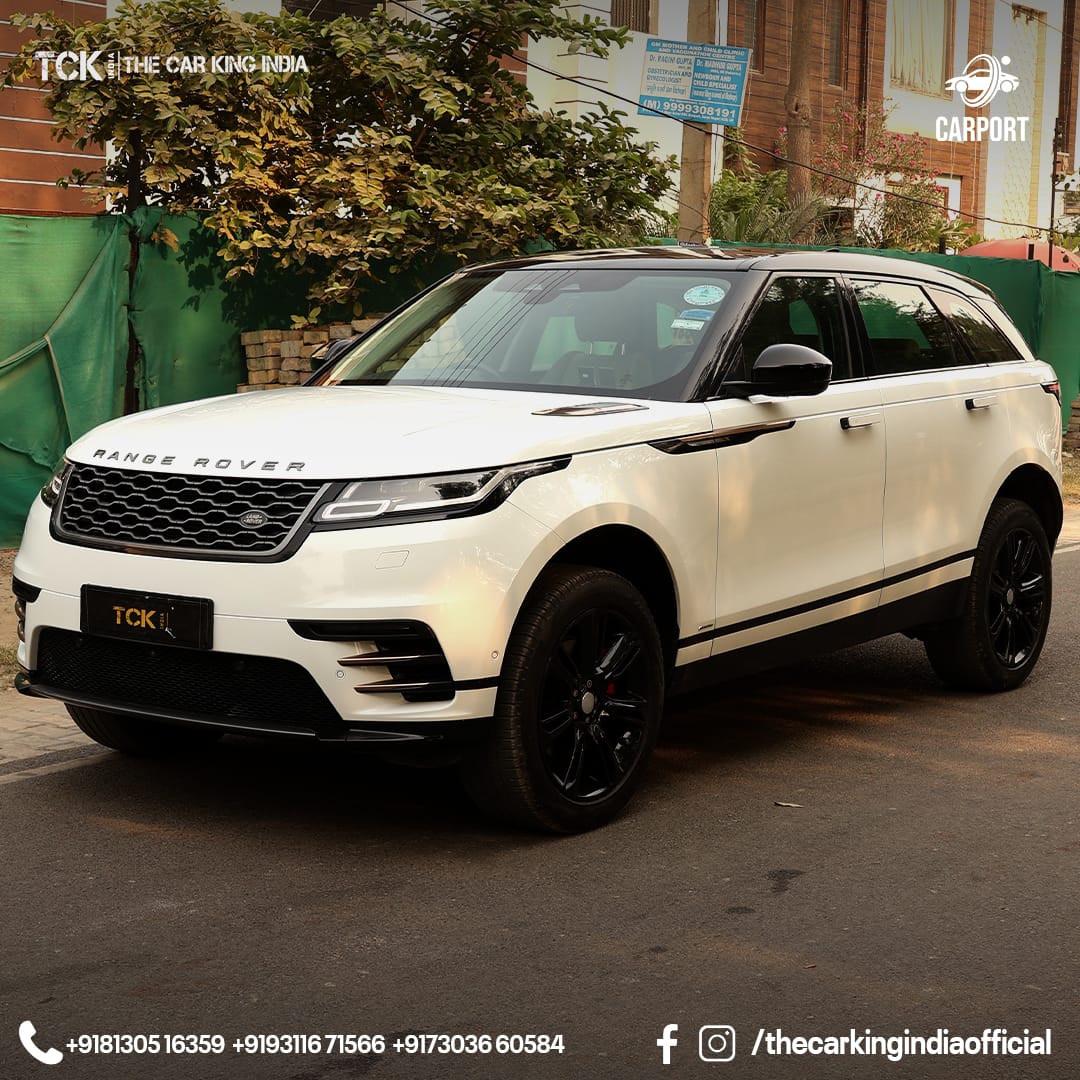 Used RANGE ROVER VELAR R DYNAMIC 2021 white - photo 3