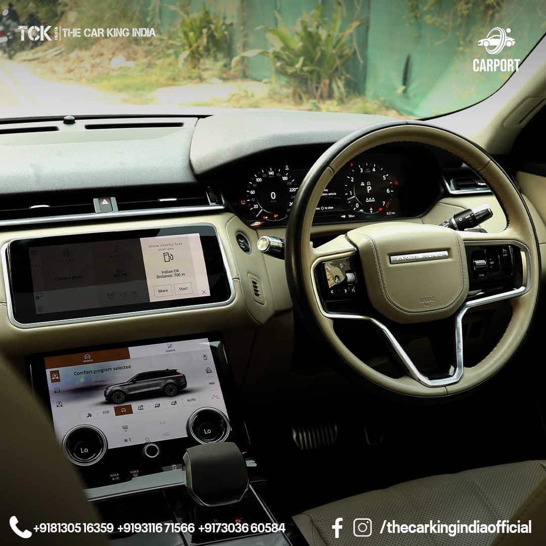 Used RANGE ROVER VELAR R DYNAMIC 2021 white - photo 5
