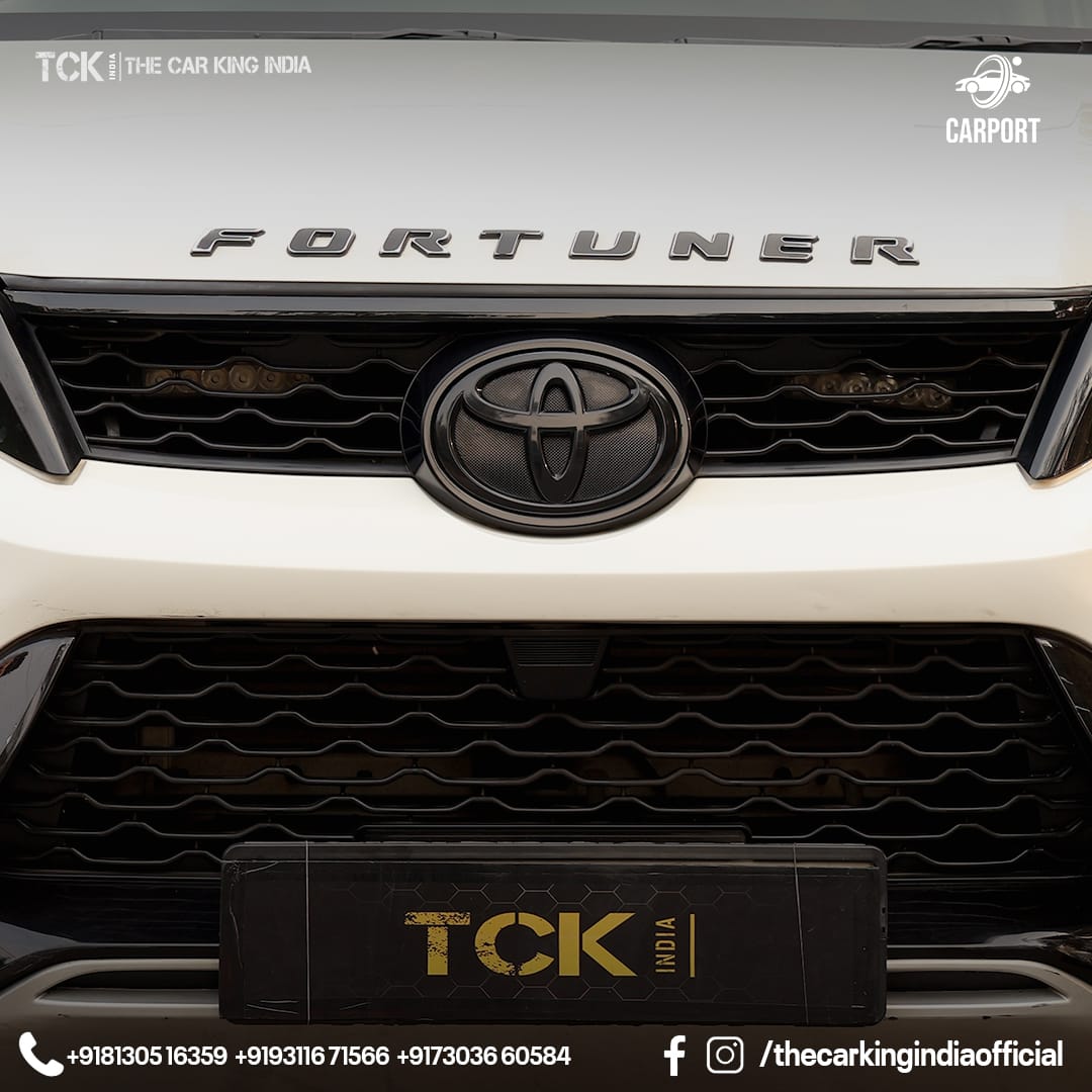 Used TOYOTA FORTUNER 2020 BS6 white - photo 3