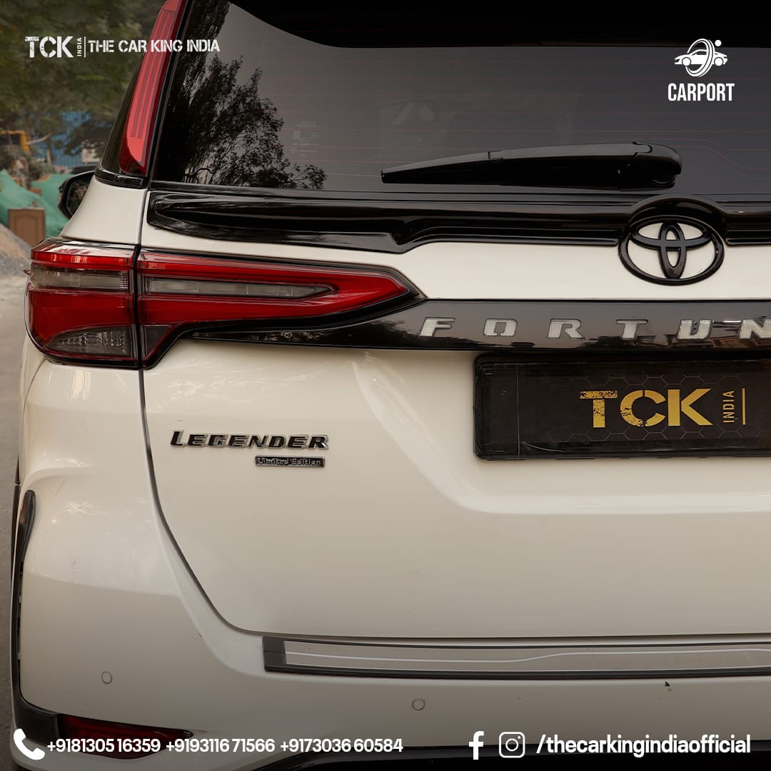 Used TOYOTA FORTUNER 2020 BS6 white - photo 10