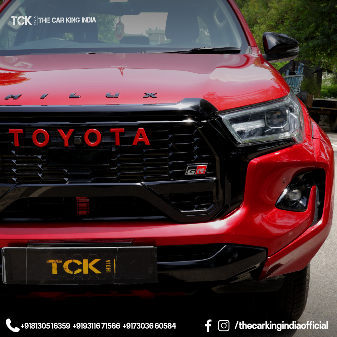 Used TOYOTA HILUX (HIGH AT 4*4) 2022 red - photo 3