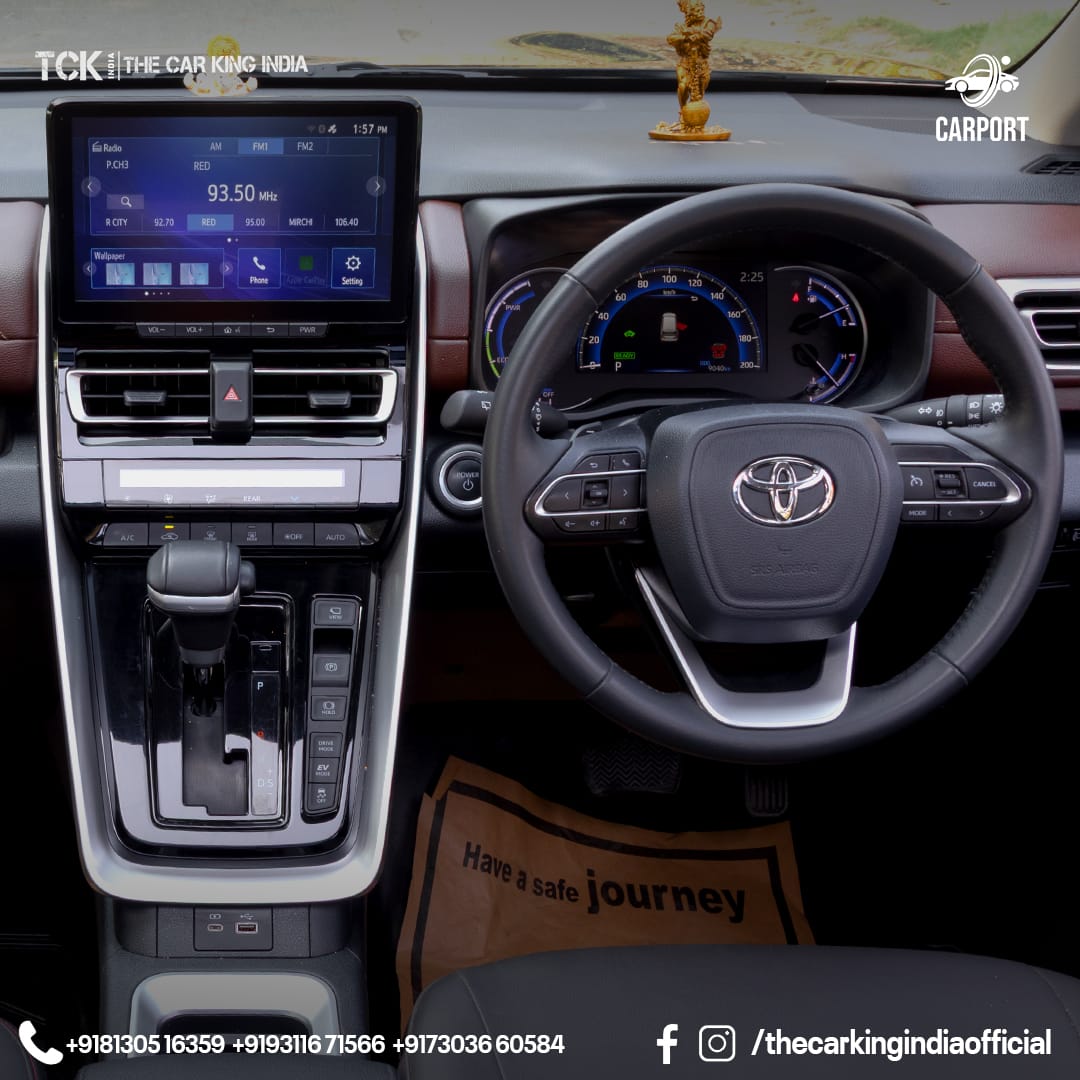 Used TOYOTA INNOVA HYCROSS VX HYBRID 7S 2025 black - photo 5